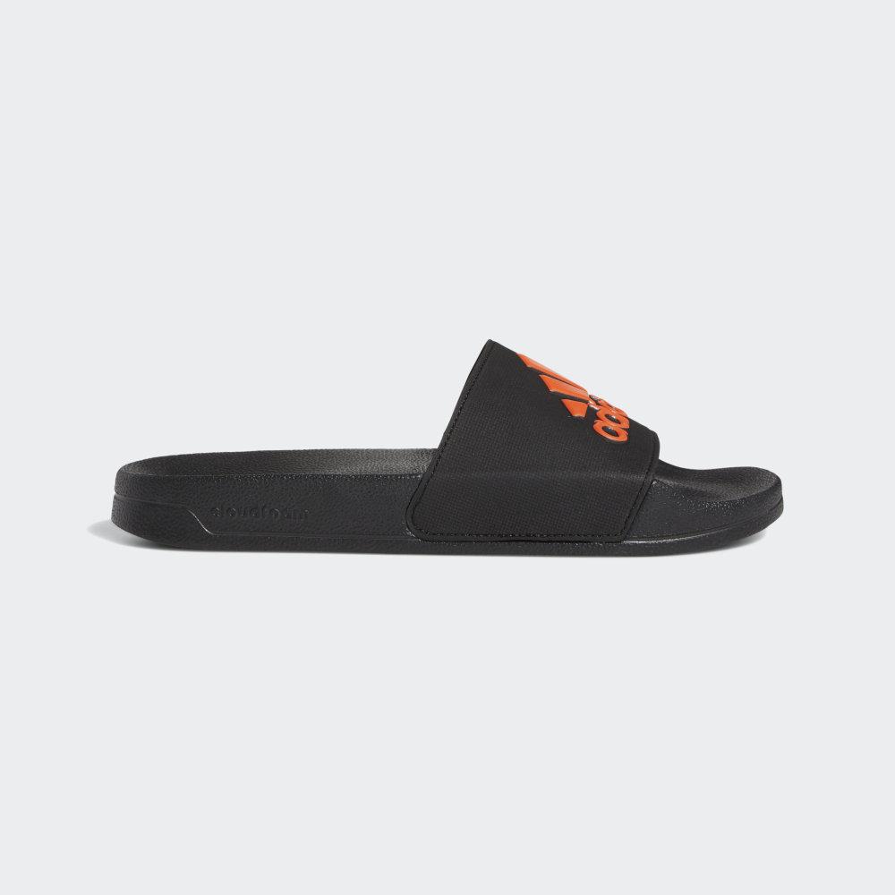 Papuci Adidas Adilette Shower Barbati Romania - Negrii/Portocalii EE9015
